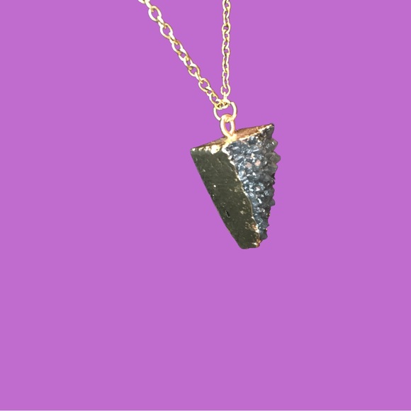 Arrow Head (Triangle) Long Necklace - Picture 6 of 10